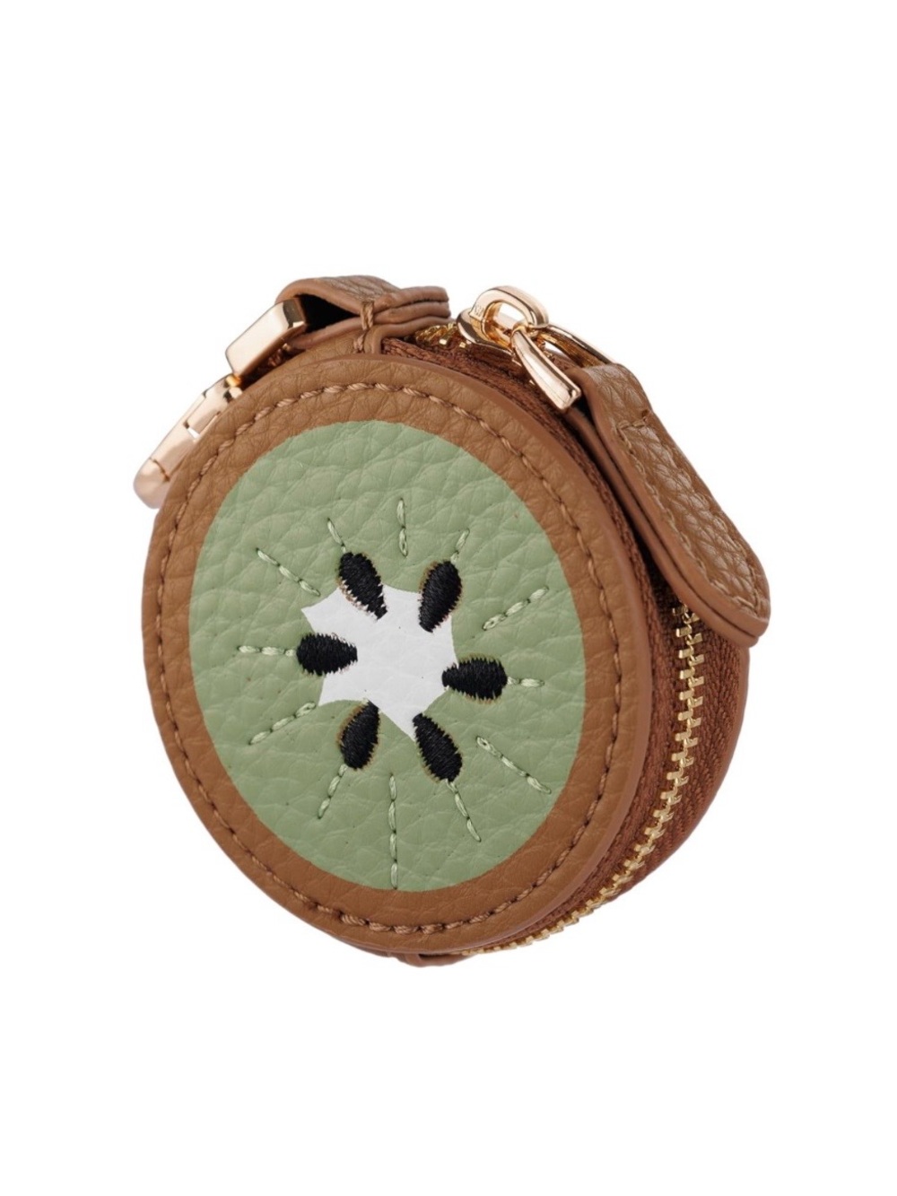 $25.00- Kiwi 🥝 Fruit Zip Coin Purse Bag Charm Keychain